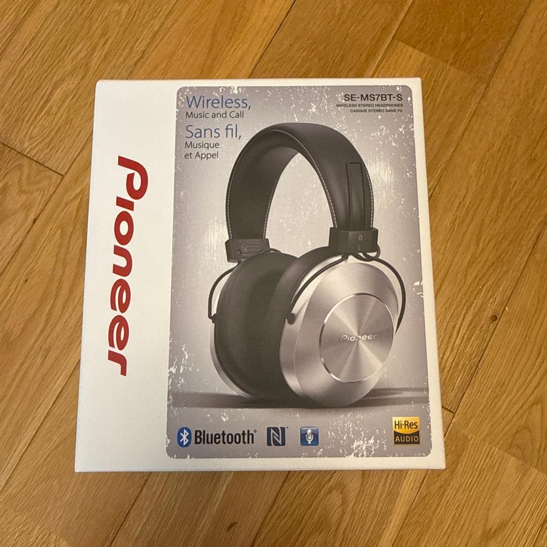⭐️新品・未開封⭐️Pioneer SE-MS7BT-S ワイヤレスヘッドホン