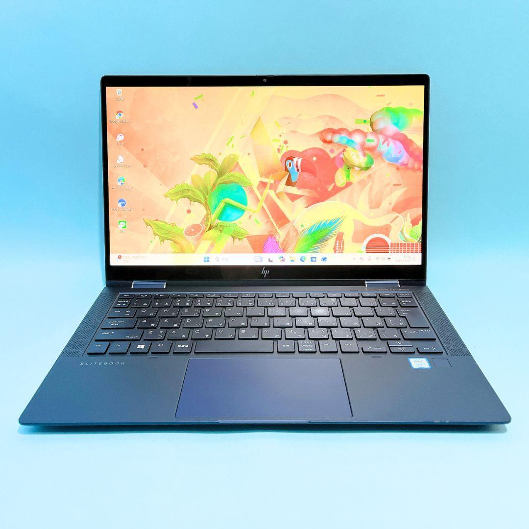 HP EliteDragonfly タッチ TB3 i5 8G 256 FHD