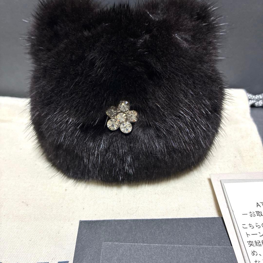 アンテプリマ アニマーレ キャット　 ミンクファーチャーム