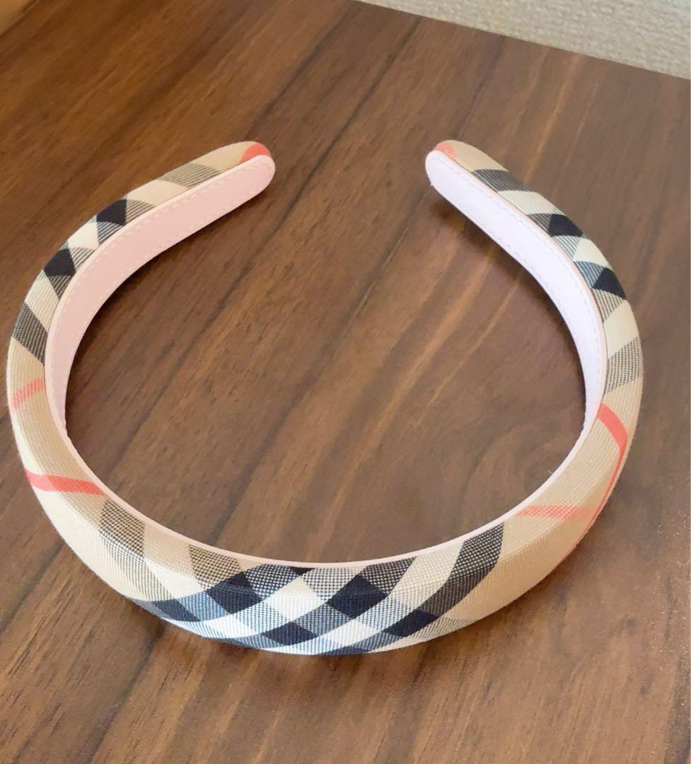 ヘアアクセサリー BURBERRY HEADBAND /HAIRBAND