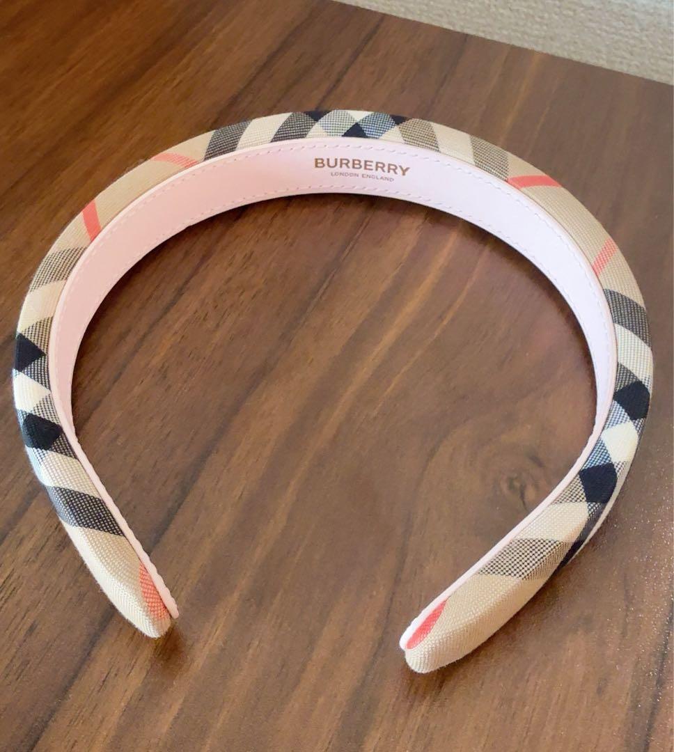 ヘアアクセサリー BURBERRY HEADBAND /HAIRBAND