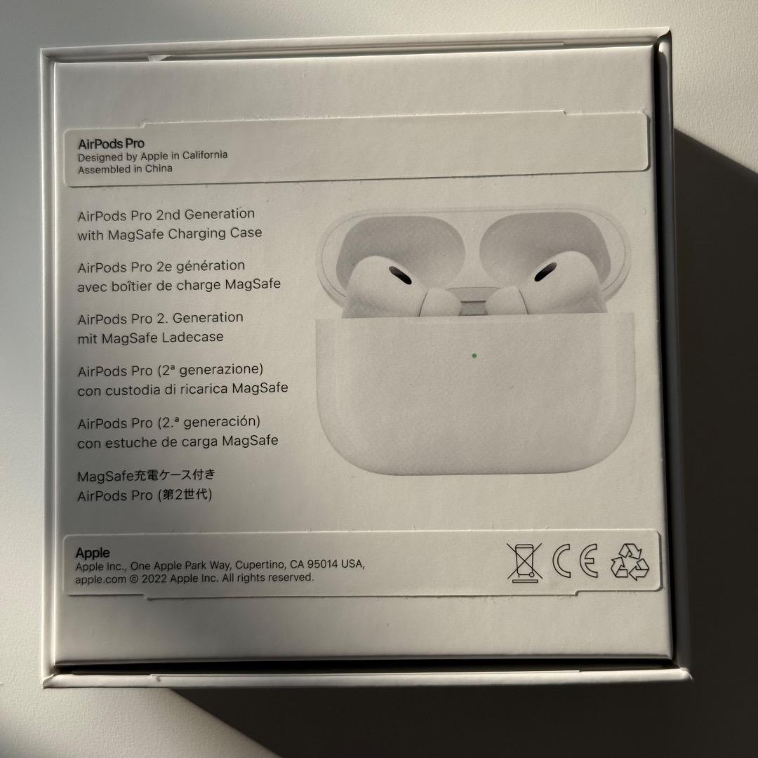 AirPods Pro 2【美品、付属品完備】