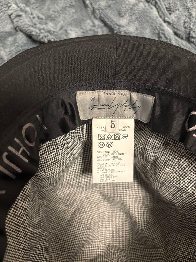 Yohji Yamamoto POUR HOMME ヨウジヤマモトハット 帽子