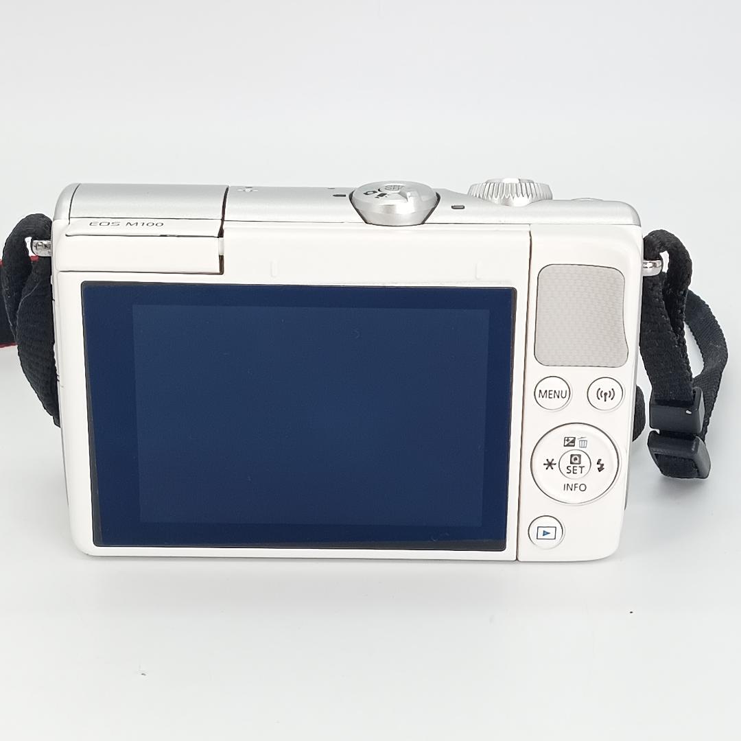 美品 Canon キヤノン EOS M 100 望遠 レンズ セット ミラーレス