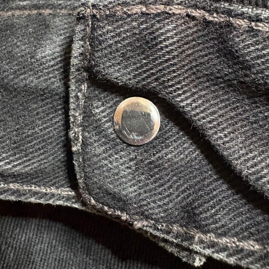 Levi's ブラックデニムジャケット XX-Large