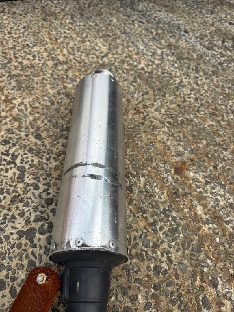 ホンダ　エイプ50 武川BOMBER マフラー TAKEGAWA