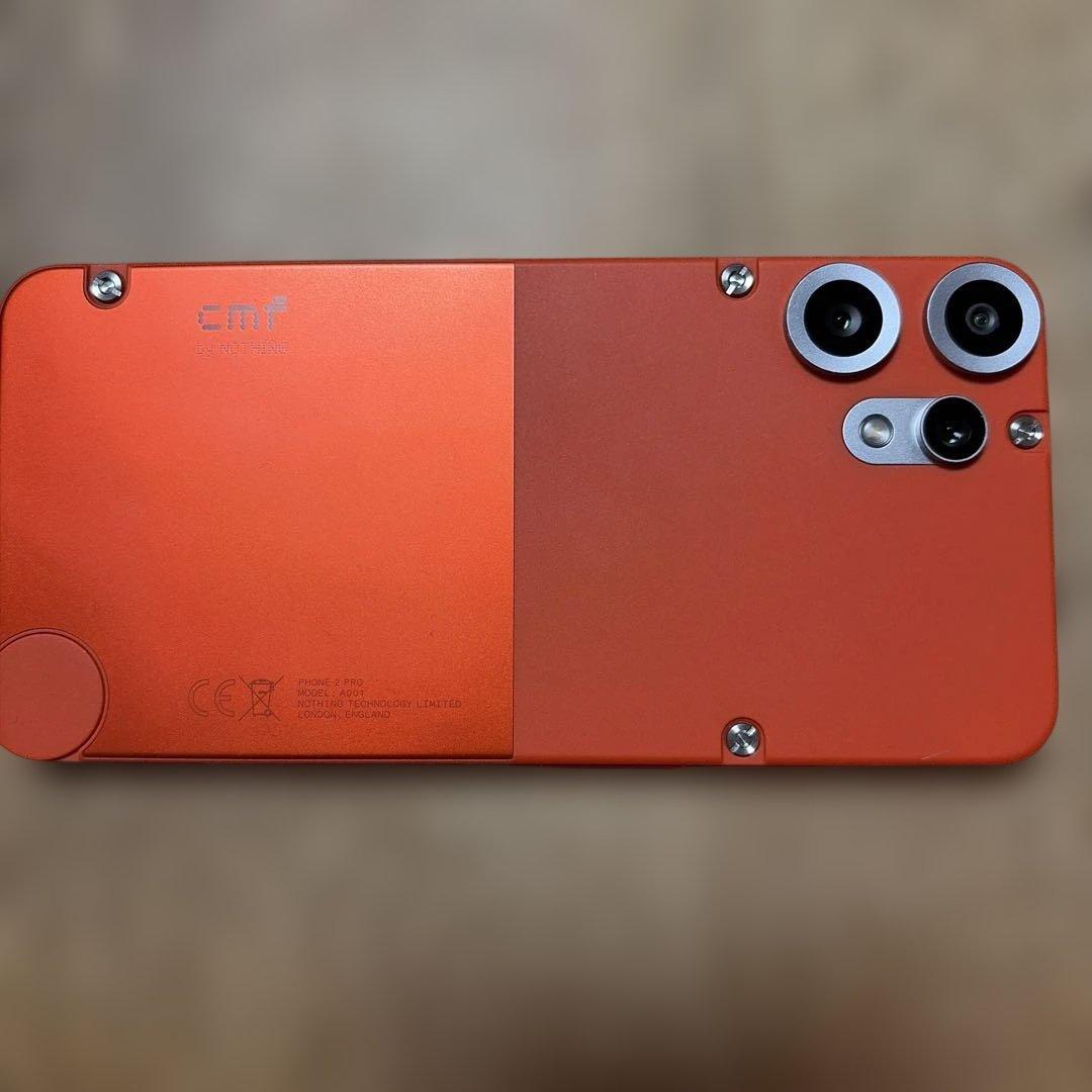 cmfフォン2pro オレンジ