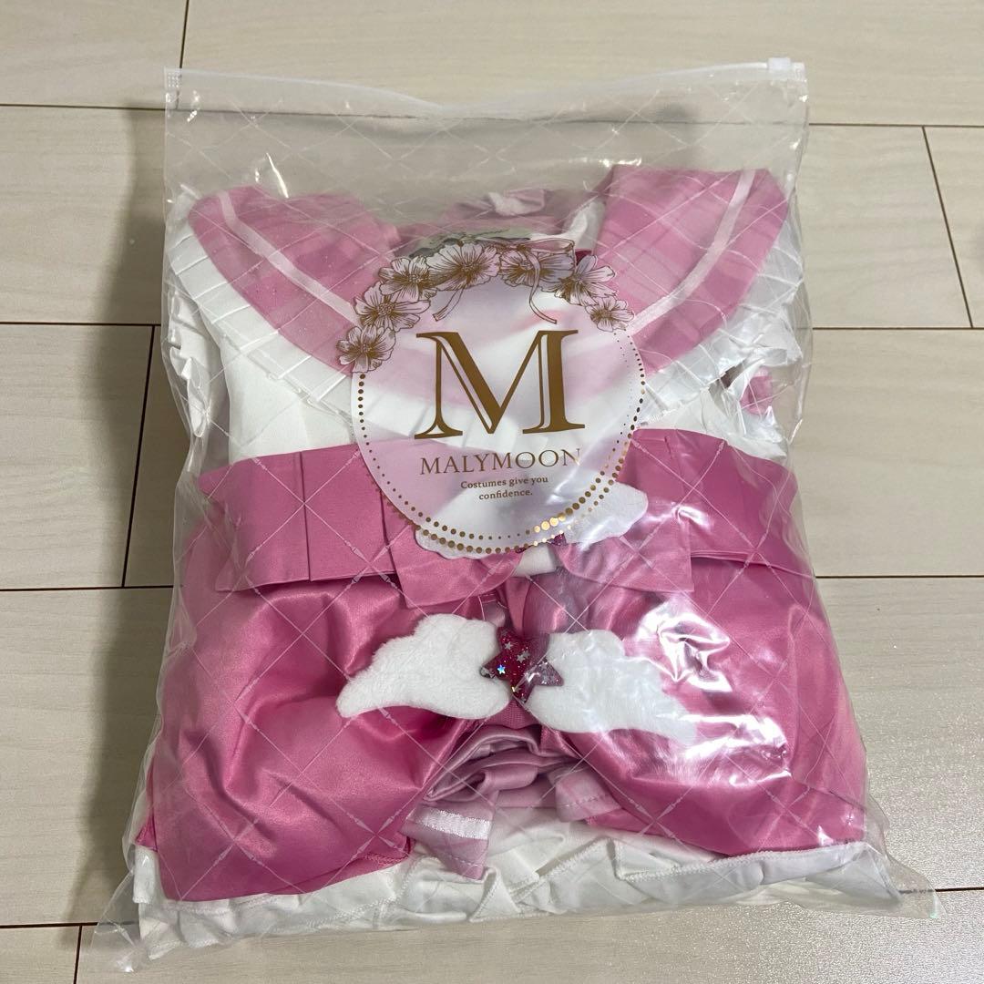 【日曜まで値下】マリームーン　魔法少女　ファンシーチェックセーラー　ライトピンク