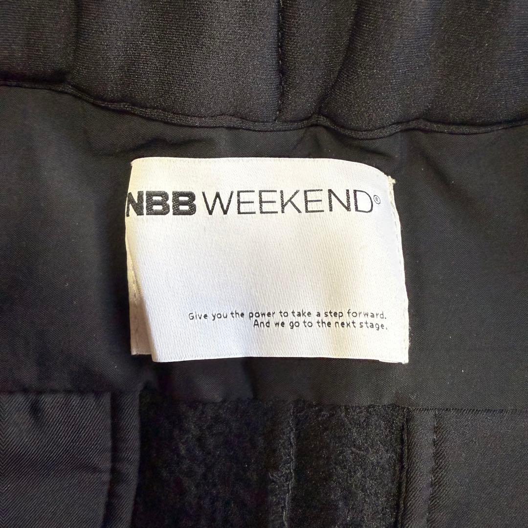 【nbb weekend】極美品 ダウンパンツ ブラック 1サイズ レディース