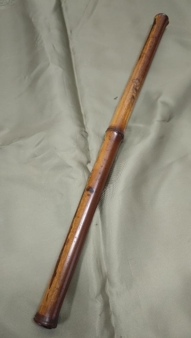 煤竹　真竹笛　古典調４本調子　篠笛