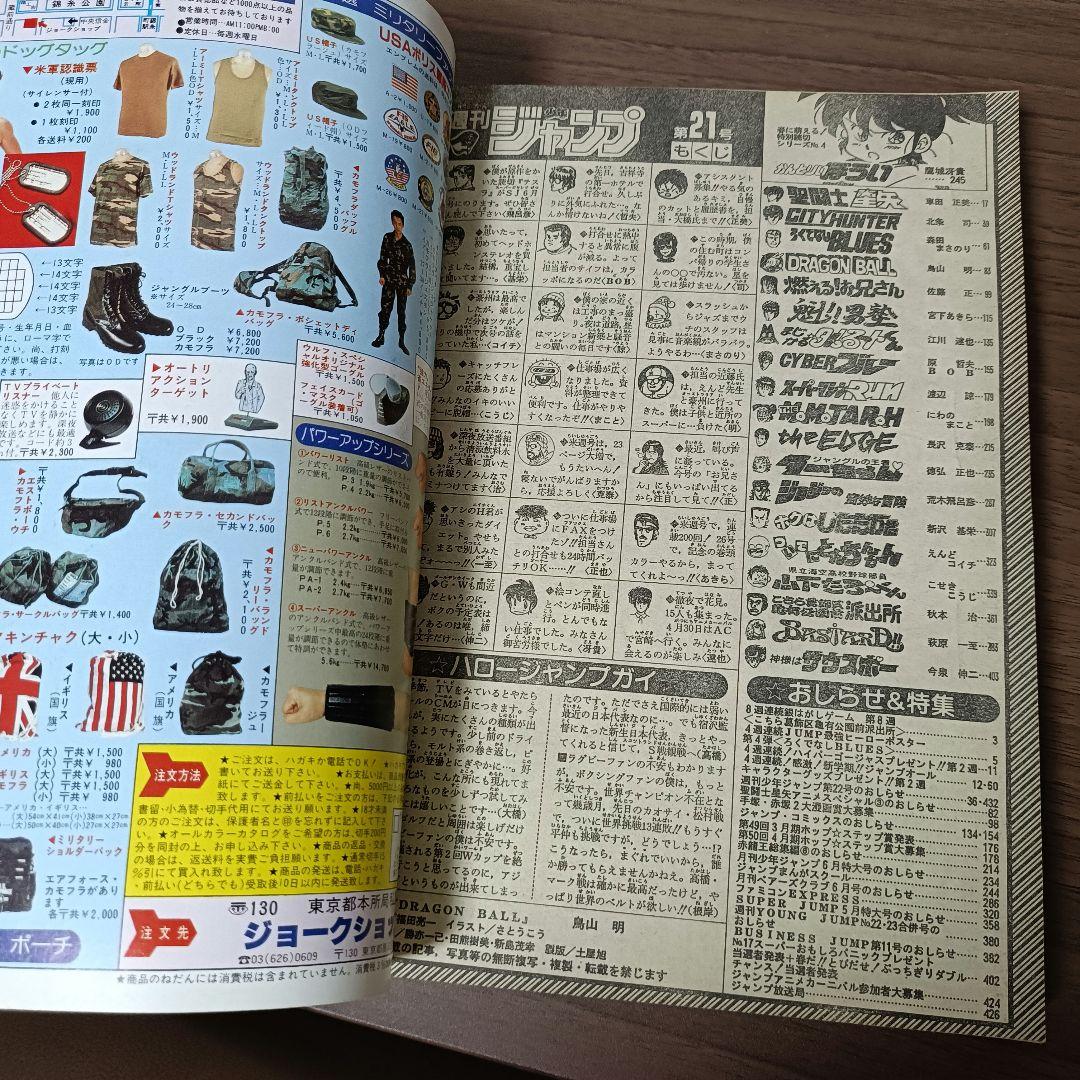週刊少年ジャンプ 1989年 21号 ドラゴンボール 表紙