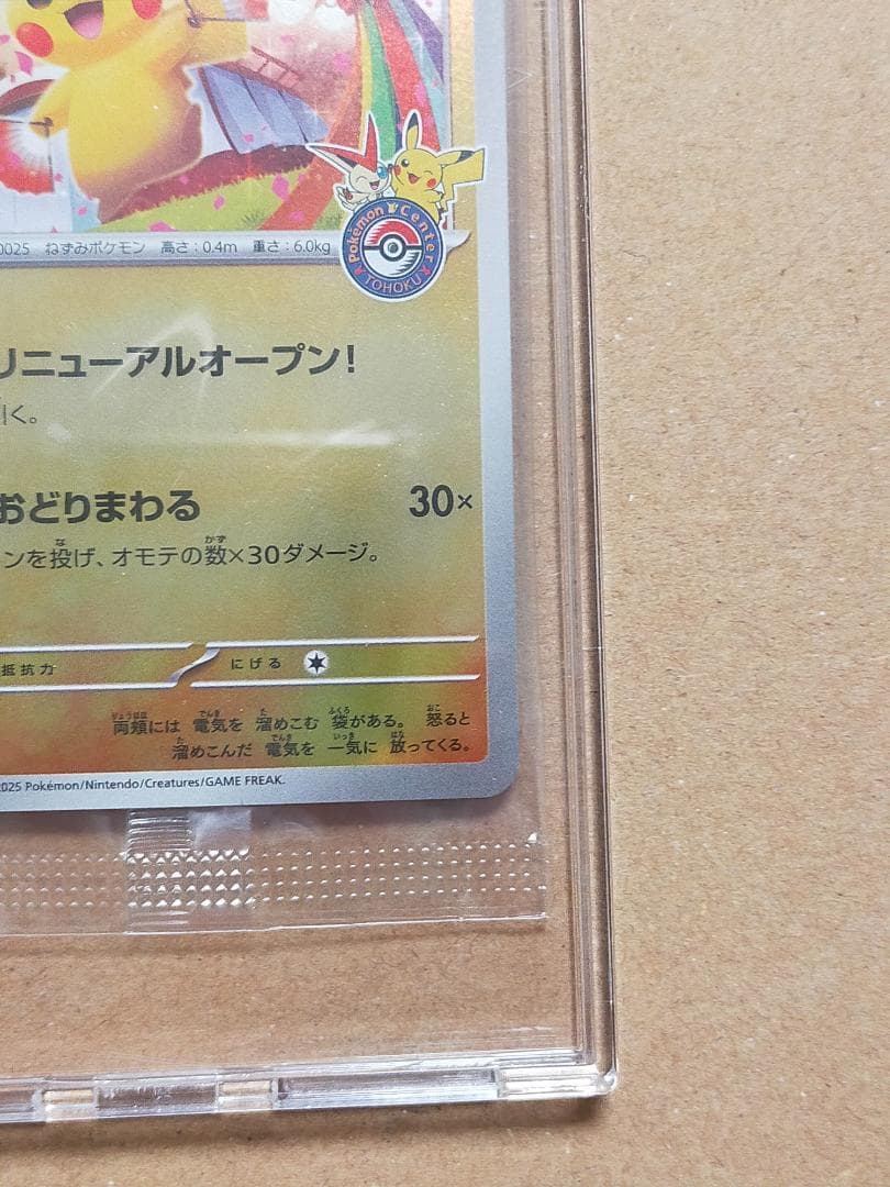 【未開封】トウホクのピカチュウ プロモカード スペシャルBOX ポケモン s3