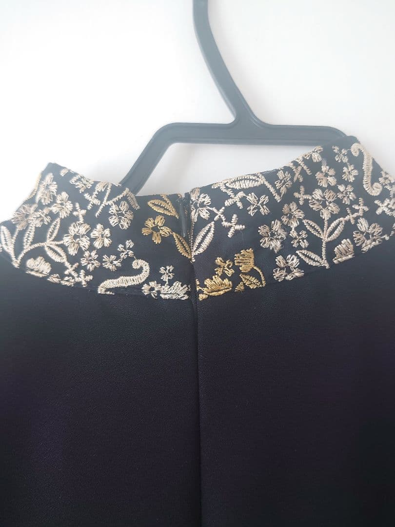 パノルモ　長袖ワンピース　黒