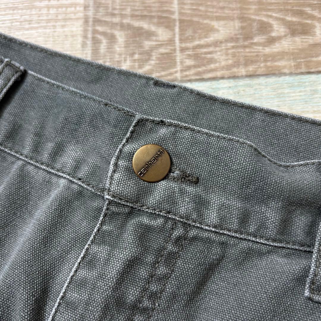 け*た様 カーハート ダブルニー ペインターパンツ モスグリーン MOS W34