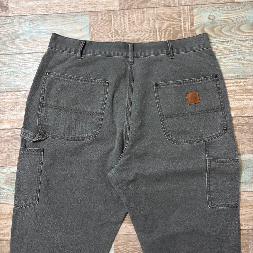 け*た様 カーハート ダブルニー ペインターパンツ モスグリーン MOS W34