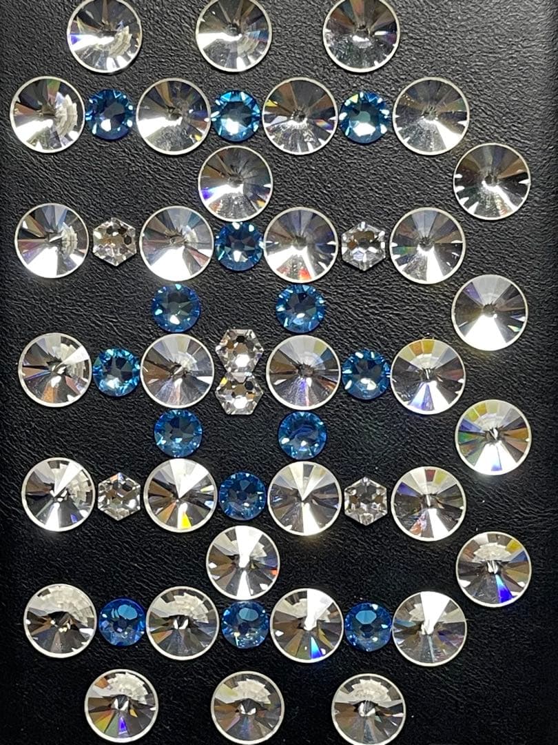 iPhone スワロフスキー デコカバー iPhone 14 Plus 手帳型