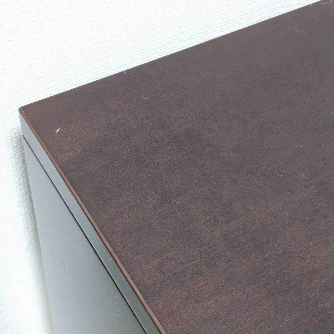 【送料込み・良品】アルフレックス PORTOベッドサイドテーブル ダークブラウン