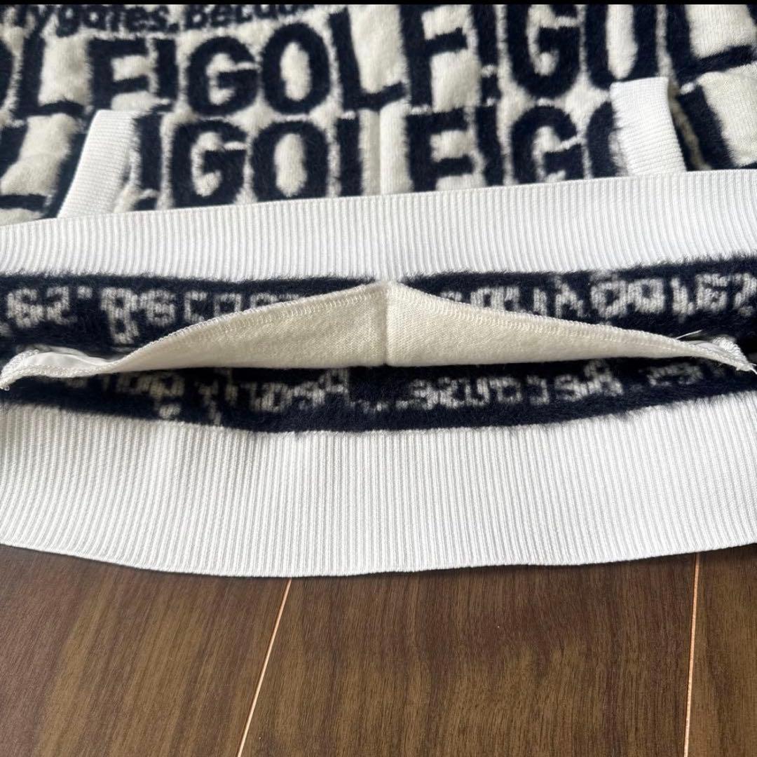 新品♪96.800円PEARLY GATES フードニットパーカー＆スカート Ｌ