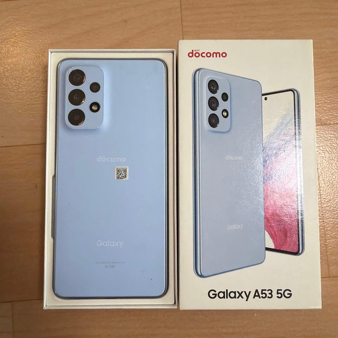 Galaxy A53 5G docomo ブルー　128GB 本体　SIMフリー