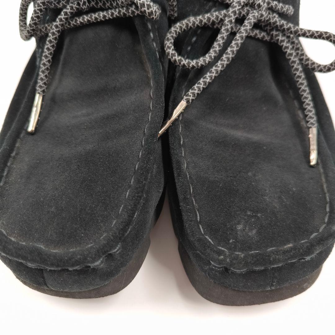 【Clarks】ワラビー スエード ゴアテックス 26 ブラック ビブラムソール