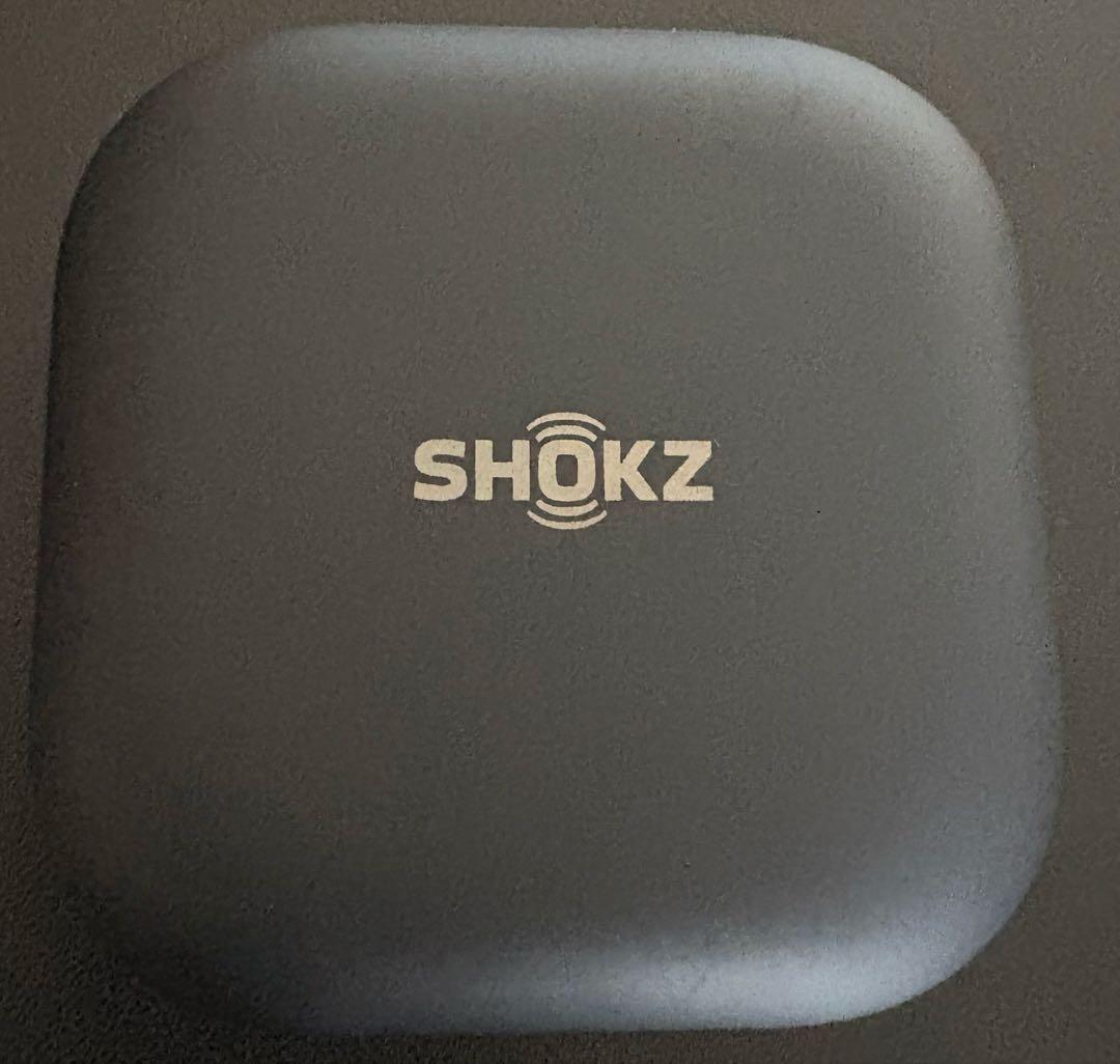 【美品】SHOKZ OPENFIT ワイヤレスイヤホン 黒