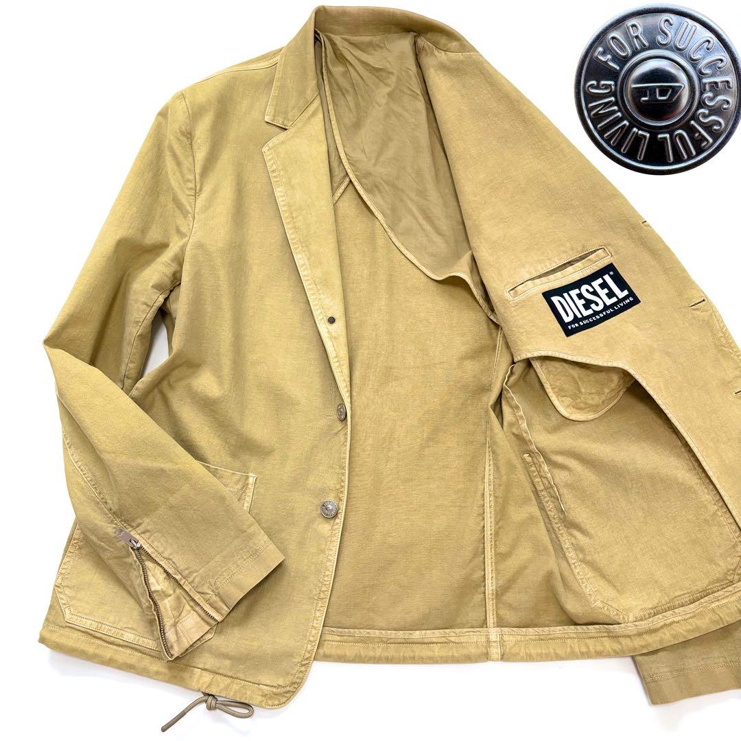 ディーゼル　DIESEL JOGG テーラードジャケット　 ストレッチ　袖ジップ