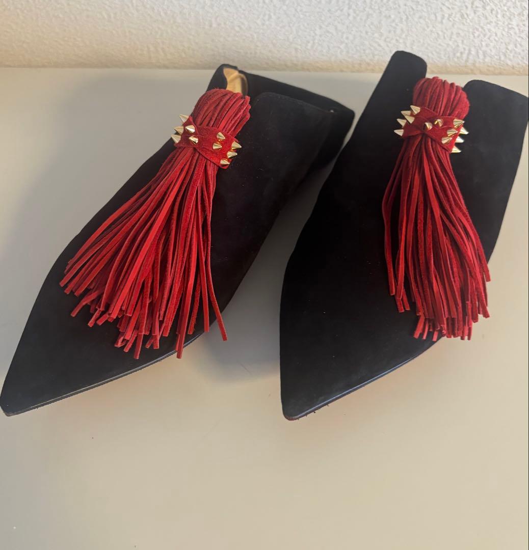 Christian Louboutinクリスチャンルブタンミュール★スエード美品