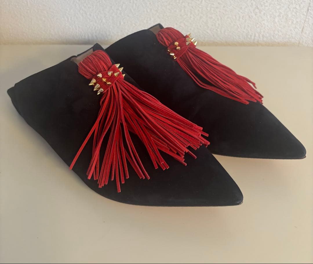 Christian Louboutinクリスチャンルブタンミュール★スエード美品