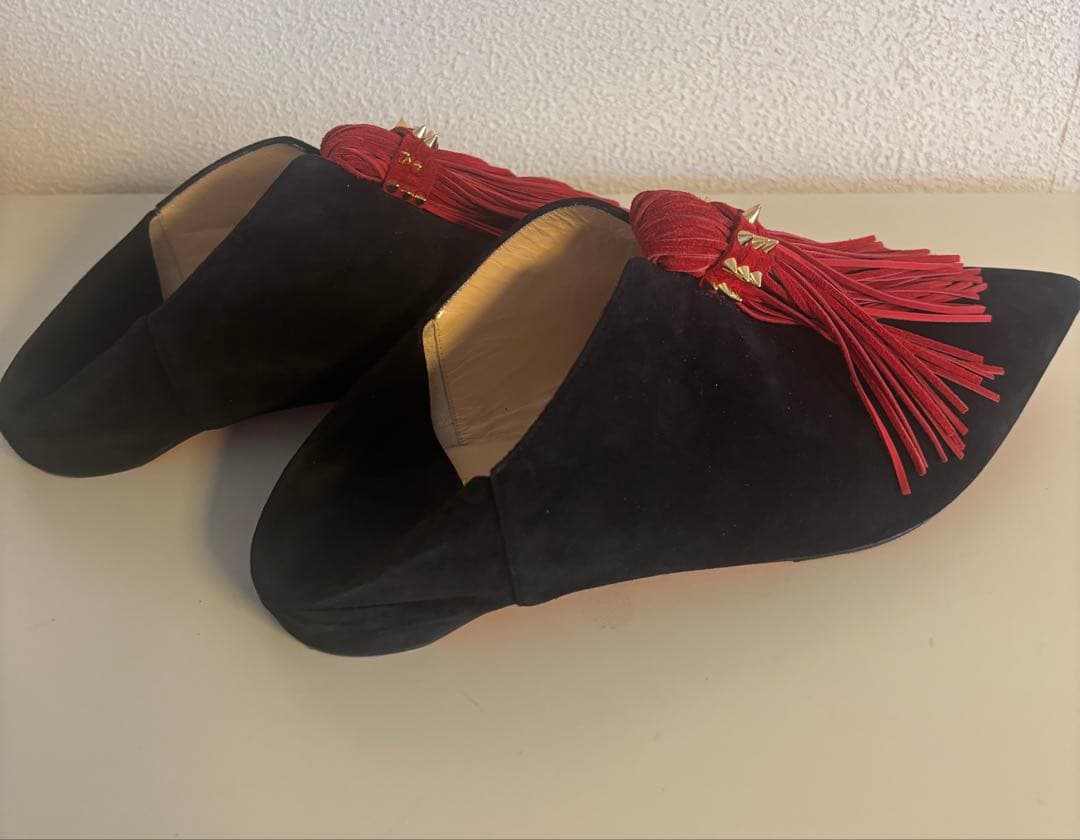 Christian Louboutinクリスチャンルブタンミュール★スエード美品