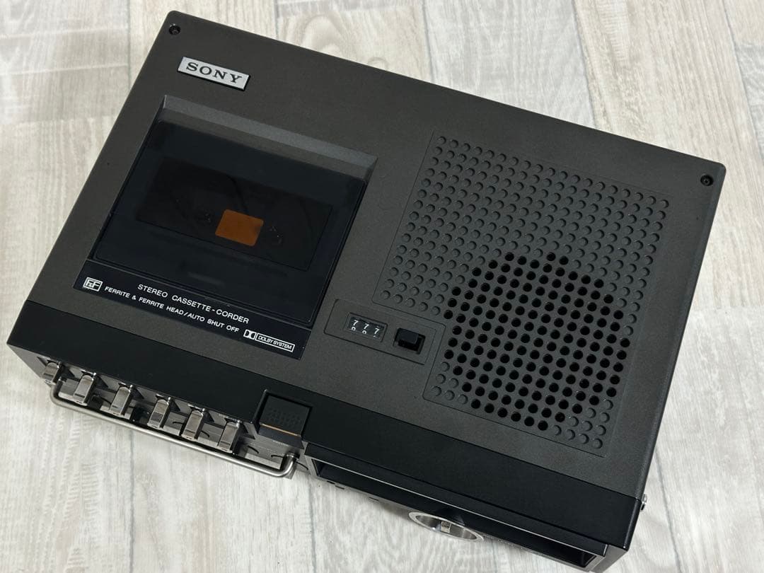 動作品SONY ソニーカセットデッキ　TC-3000SD 昭和レトロ 元箱付き