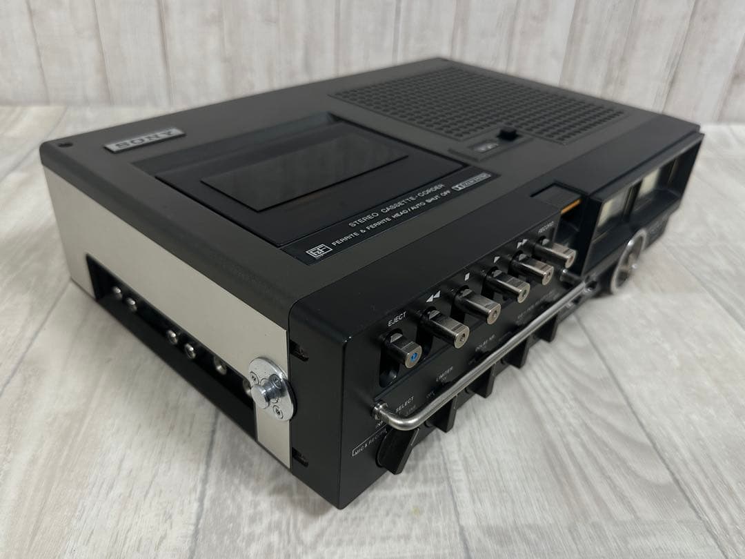 動作品SONY ソニーカセットデッキ　TC-3000SD 昭和レトロ 元箱付き