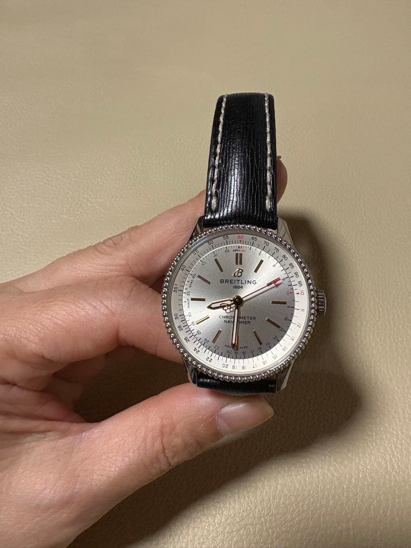 BREITLING NAVITIMER AUTOMATIC 35 新品ベルト付き
