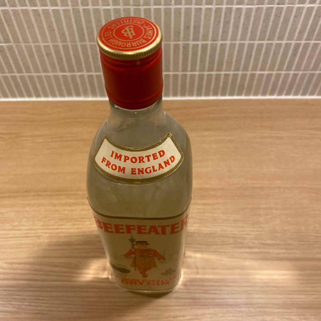 ジン　ビーフィーター　　旧旧ラベル　47度　古酒　ビンテージ　リキュール