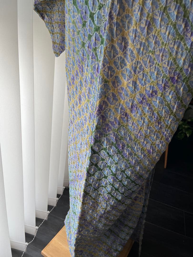 有松蜘蛛絞り✴︎暈し染め