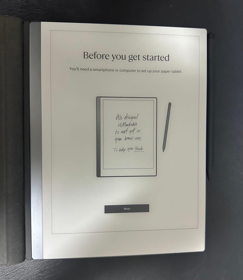 reMarkable2 電子書籍リーダー本体 ペン paper tablet