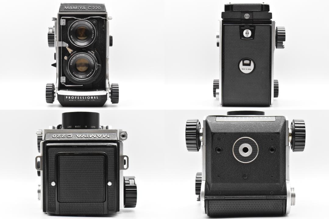 MAMIYA C220 Professional 80mm F3.7 二眼レフ