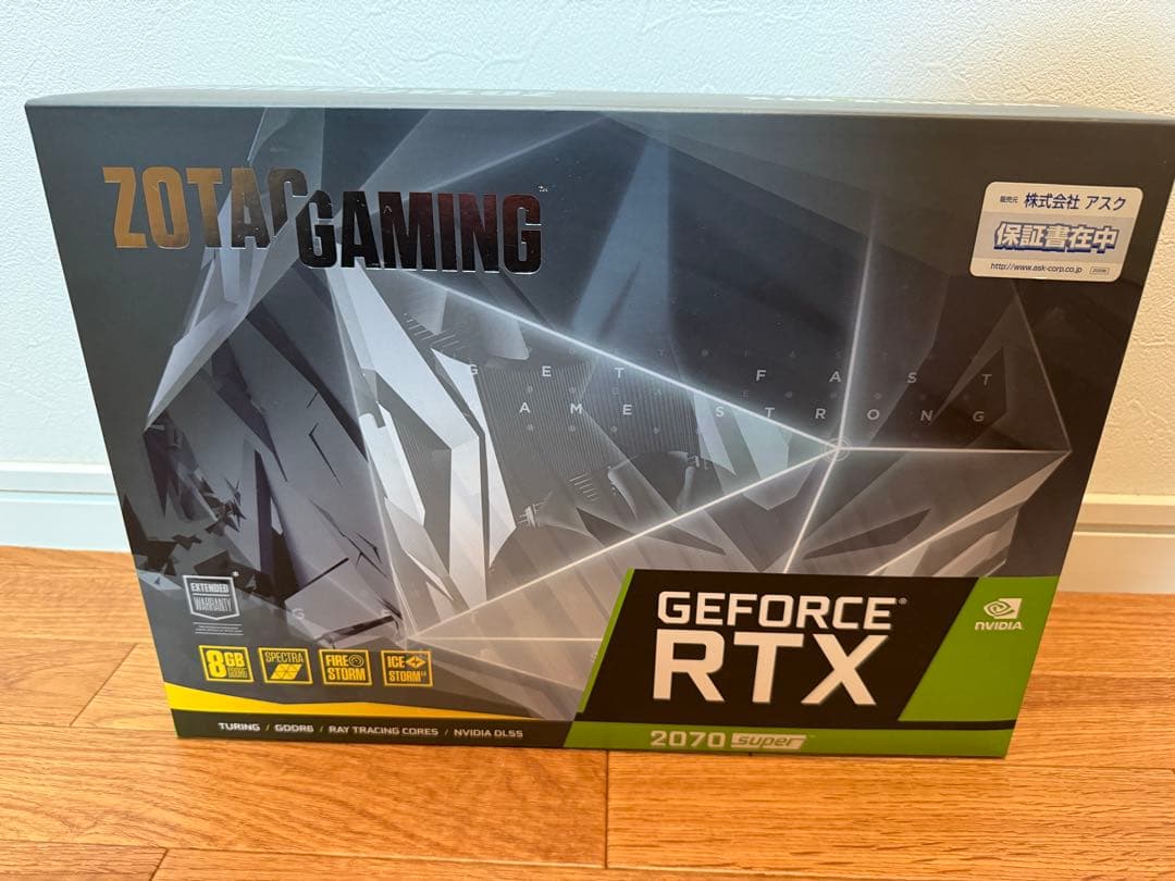 グラフィックボード・グラボ・ビデオカード ZOTAC GEFORCE RTX 2070 SUPER