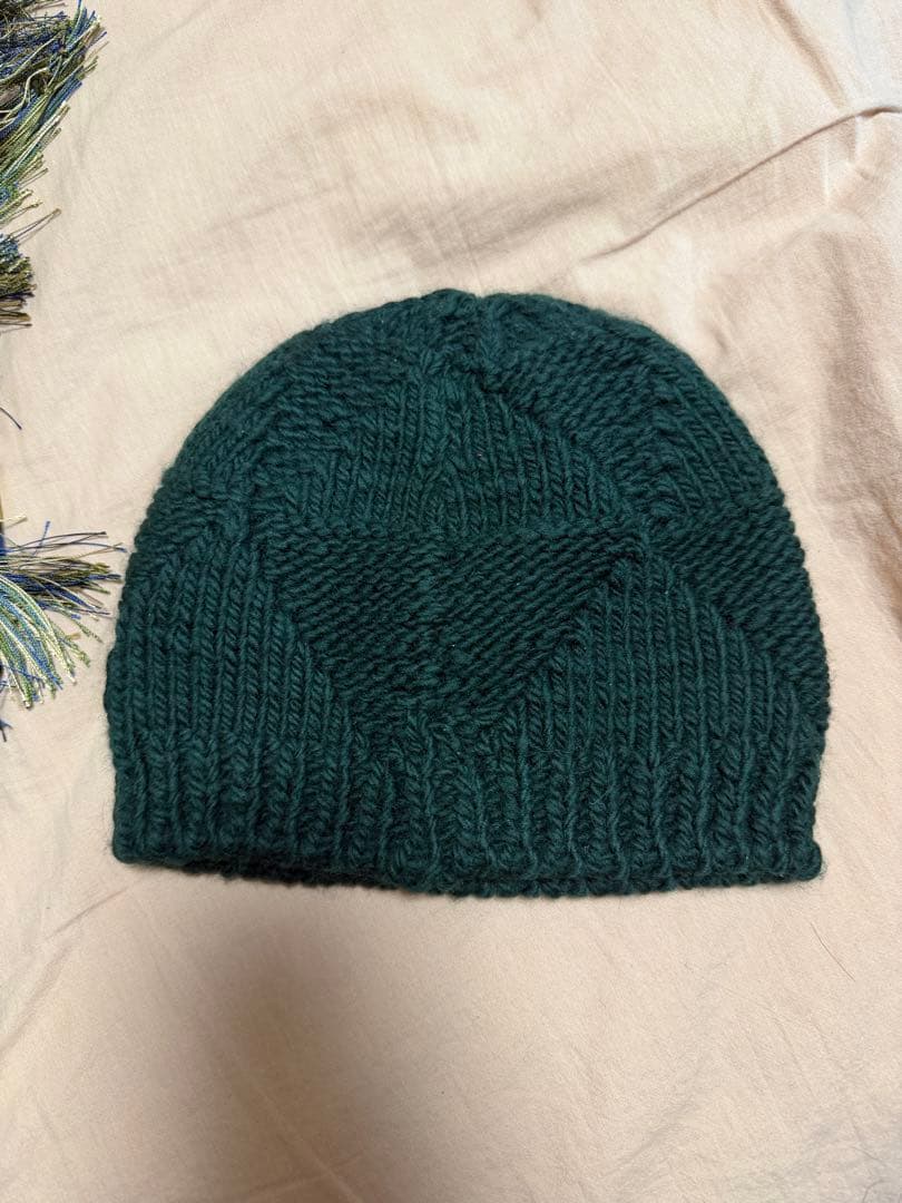 新品未使用 BOTTEGAVENETA 　ニット帽　ラムウール100%　ビーニー