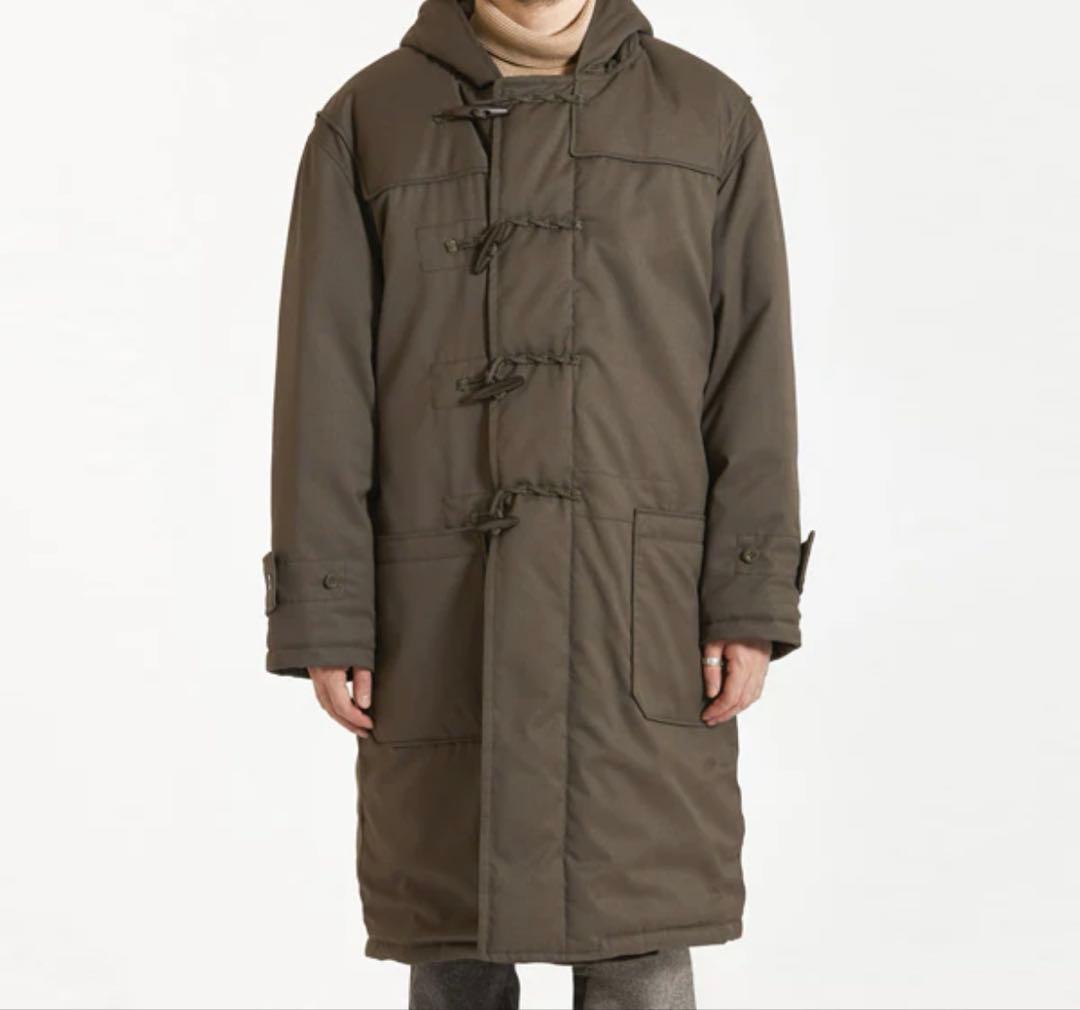 nanamica ダッフルコート ダウン カーキ