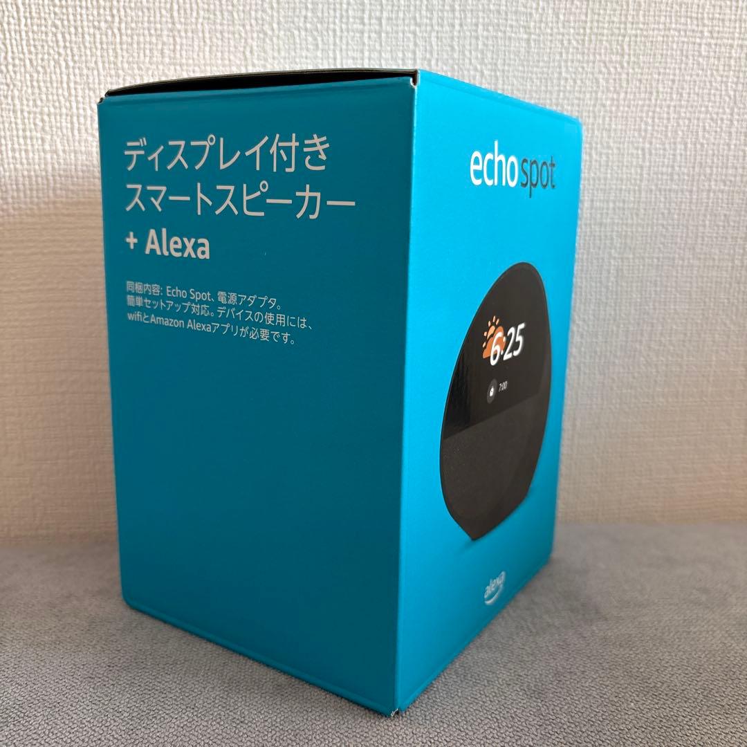【新品】Echo Spot ブラック
