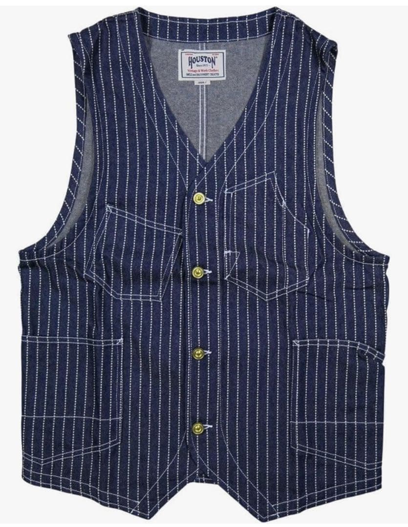 新品未使用 ヒューストン　ウォバッシュ　ベスト サイズＬ ４０