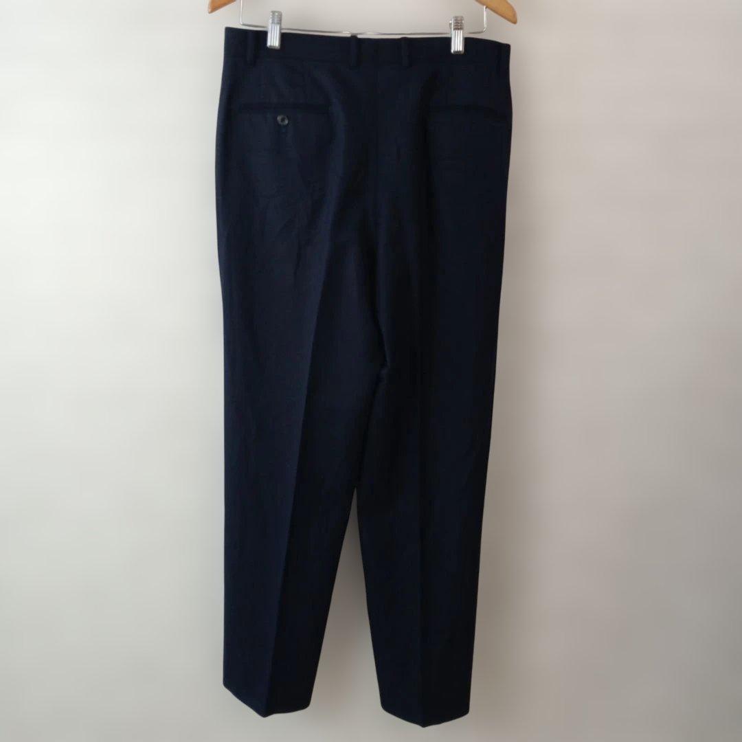 値下げ■11.6 a2 クリスチャンディオール ムッシュ ウールスラックス