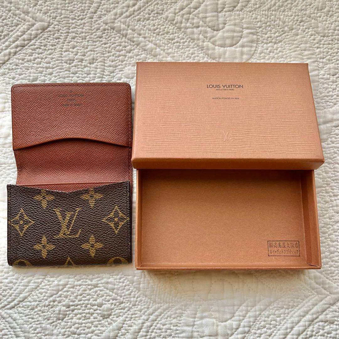 LOUISVUITTON ルイヴィトン モノグラム カードケース　名刺入れ