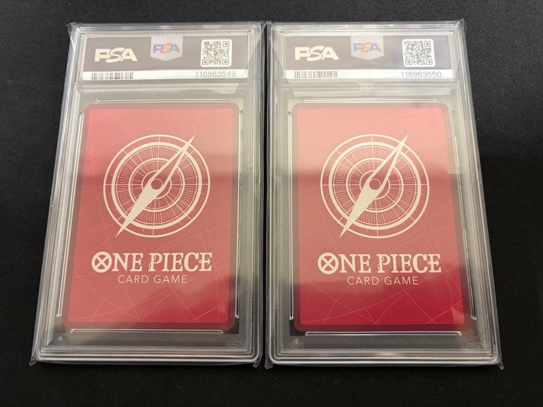 【連番・PSA10】エース＆ルフィ リーダーパラレル