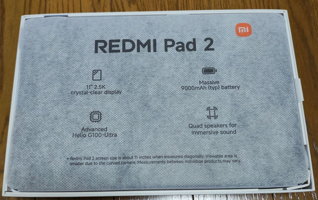 REDMI Pad 2 11インチ タブレット