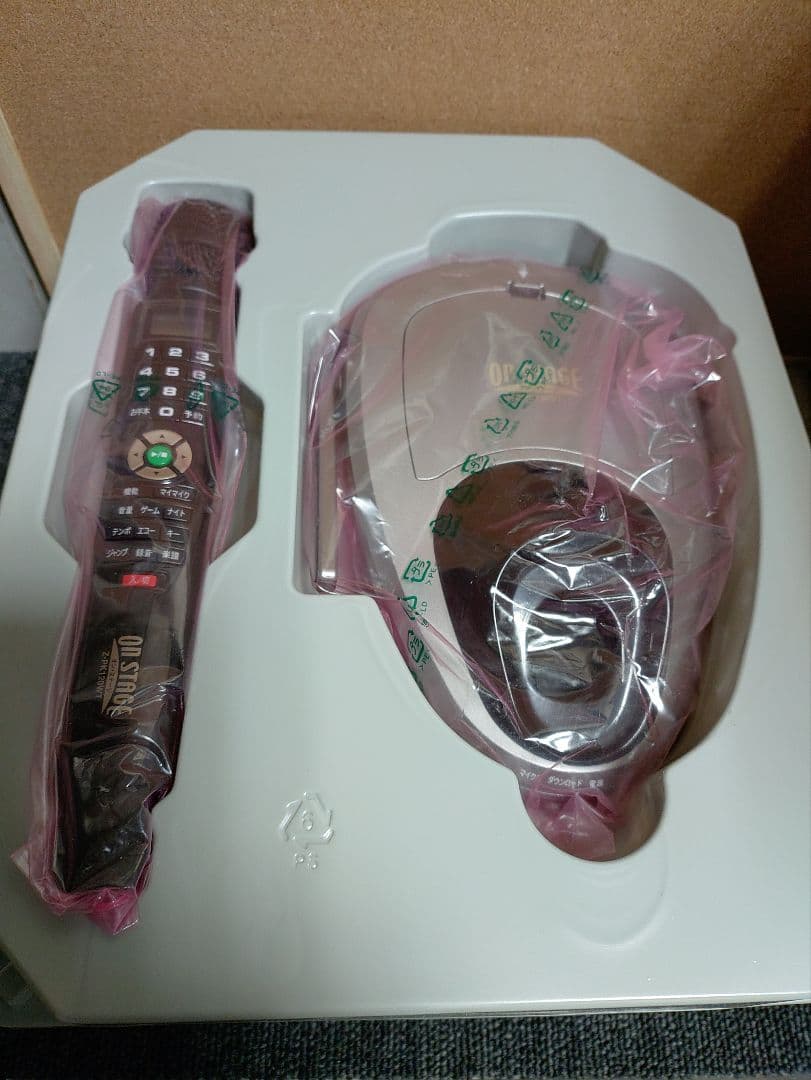 275☆ 未使用品 お家カラオケ オンステージ 増設 マイク付き