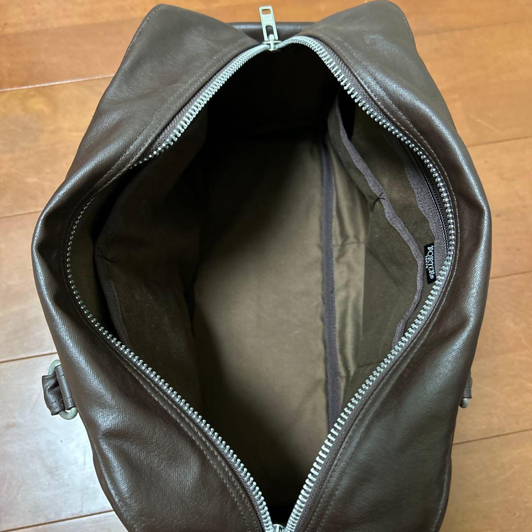 ポーター フリースタイル ミニボストンバッグ ブラウン（チョコ）