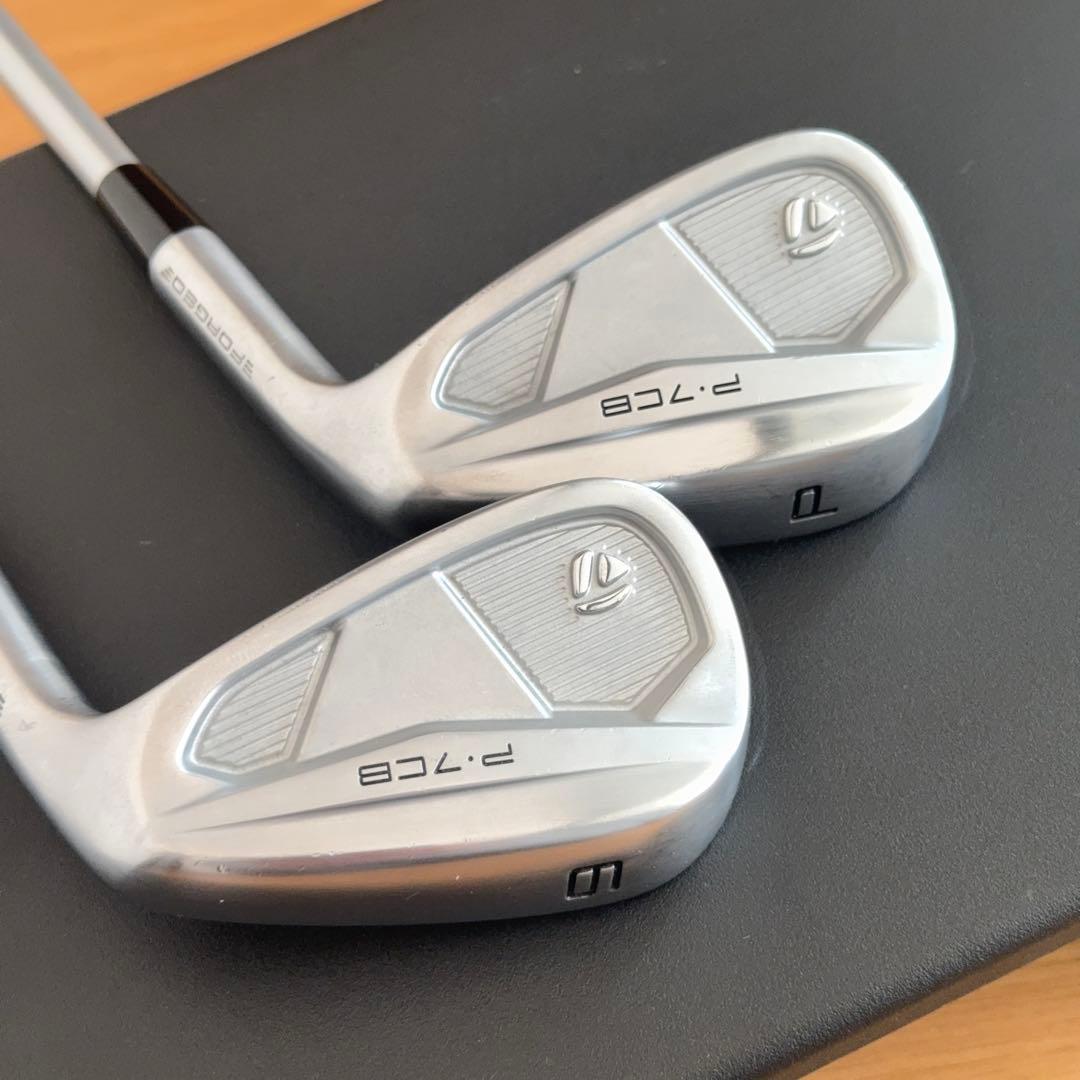 【美品】テーラーメイド P7CB アイアン 6i〜PW 5本 MCI 80S