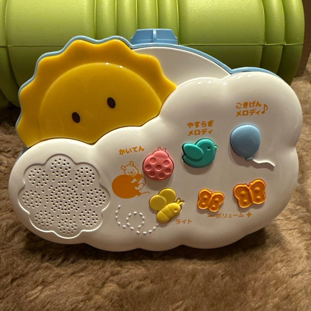 【極美品】くまのプーさん えらべる回転6WAY ジムにへんしんメリー プーメリー