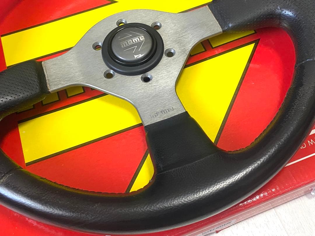 希少　MOMO FIGHTER ステアリング　350mm 即納◎